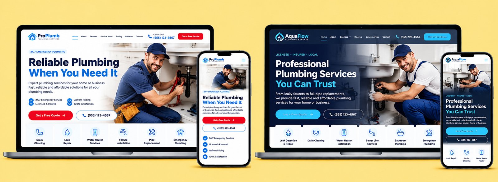 Plumbing Website Design